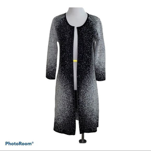 angel apparel women’s xs speckled open front cardigan‎